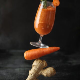 carrot ginger pineapple juice