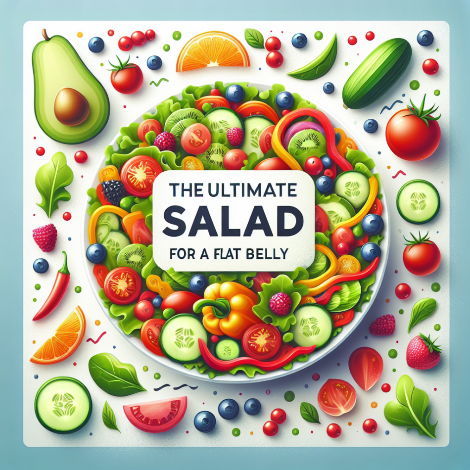 The Ultimate Salad Recipe Right For A Flat Belly